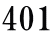 401 